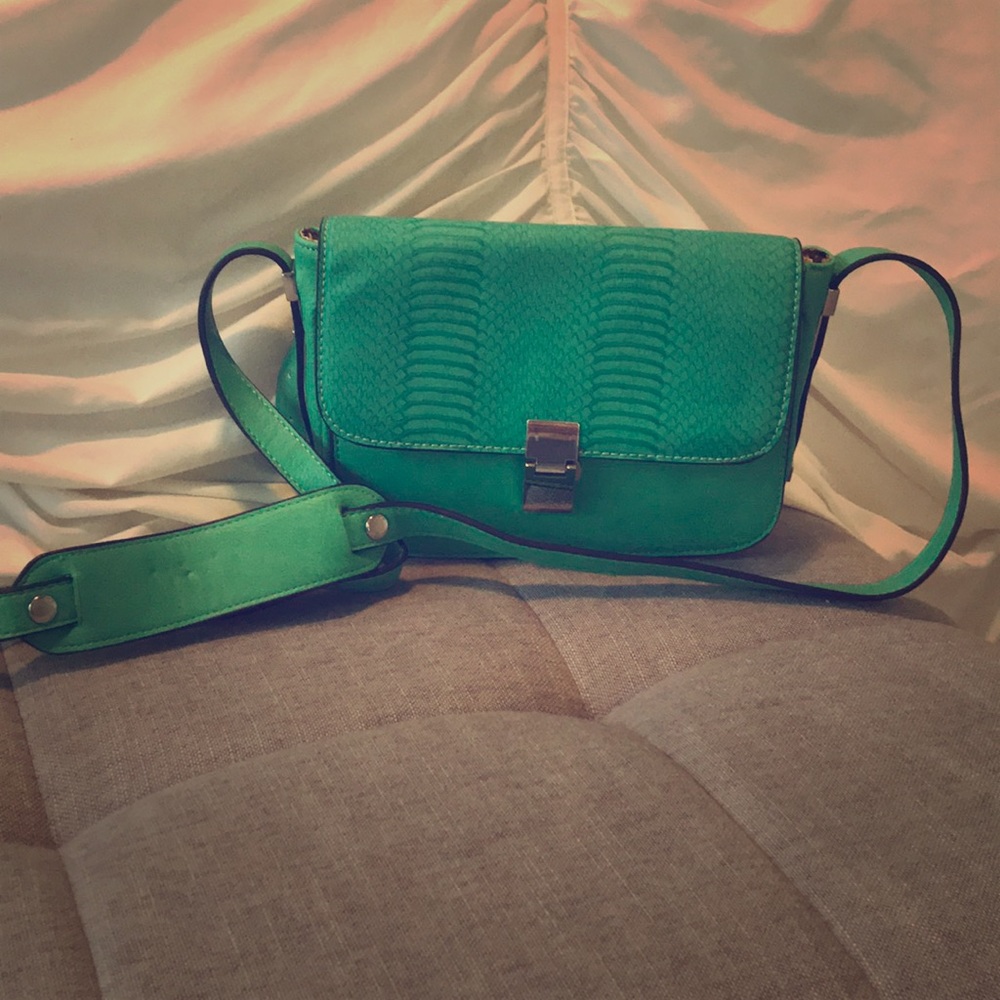 Melie Bianco Mint Green Cross Body